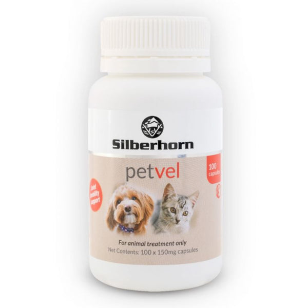 Silberhorn PetVel Nutritional Supplement, Petvel, Joint care for dogs, joint care for cats, Pet Essentials Warehouse