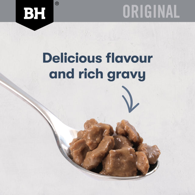Black Hawk Original Adult Mature Chicken & Tuna in Gravy Wet Cat Food, Mature cat food, food for older cats, Black Hawk cat food, Pet Essentials Warehouse