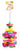 Avi One Leather Rope Coloured Wood Cube Bird Toy, Avi One,  Bird Toys,  Pet Essentials Warehouse.