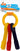 Nylabone Puppy Chew Teething Keys Dog Toy, Nylabone,  Chew Toys,  Pet Essentials Warehouse.