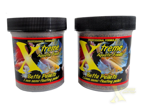 Xtreme Betta Pellets – Floating Pellets 1mm and 1.5mm Sizes, Pet Essentials Warehouse