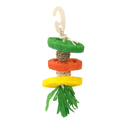 Pipsqueak Loofah Hoolah Chew, Dental Chew for small Pets, Helps with boredom in small Pets, Pet Essentials Warehouse