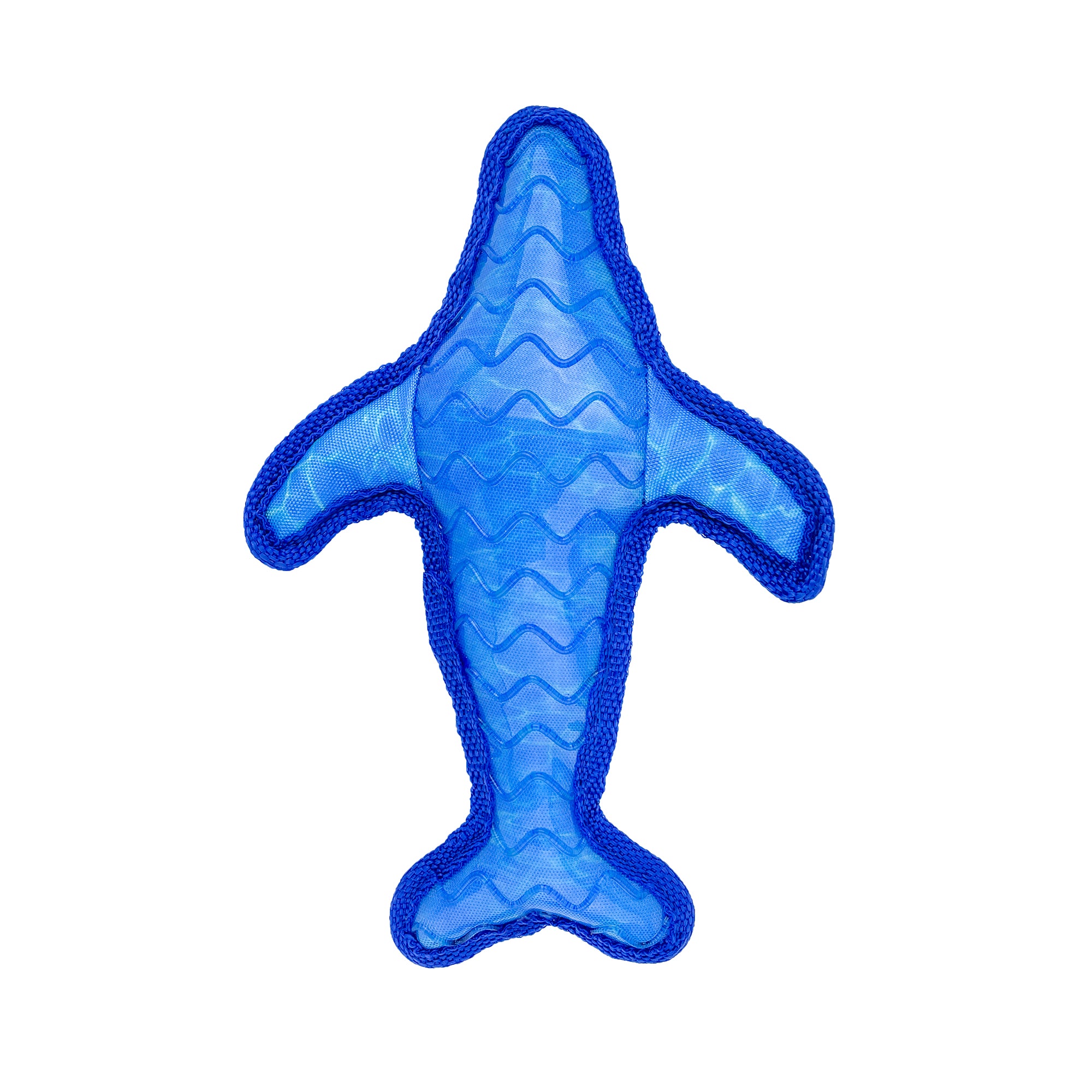 Ruff Play Plush Shark Blue, Ruffplay dog toy, Shark dog toy, Plus ruff play dog toy, Pet Essentials Warehouse