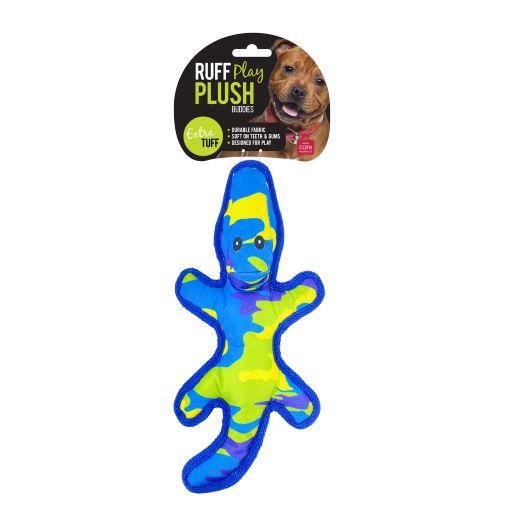 Ruff Play Plush Wild Lizard, Ruffplay dog toy, Extra tuff dog toy, Lizard dog toy, Dog toy, Pet Essentials Warehouse