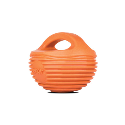 Doggi Rugby Ball  Dog Toy side view, pet essentials warehosue