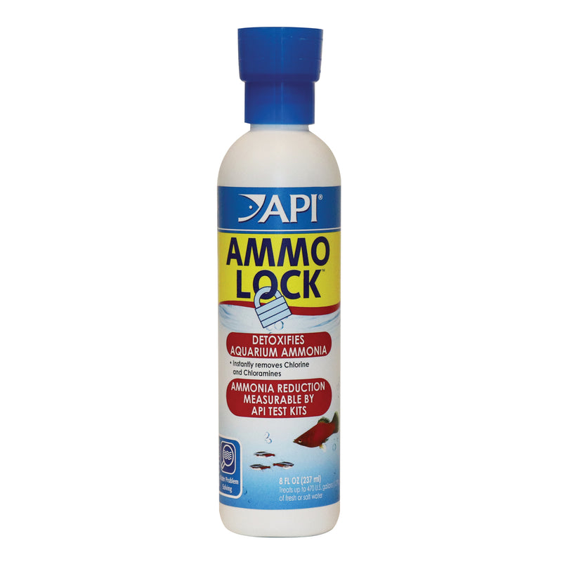 API Ammo Lock 237ml bottle, api ammonia detoxifier, pet essentials warehouse