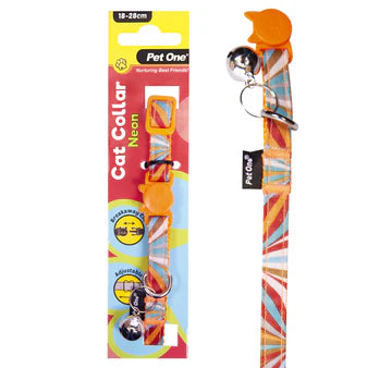 Pet One Cat Collar Neon, Cat collars, Collars for cats, Pet One cat collars, Neon cat collars, Pet Essentials Warehouse
