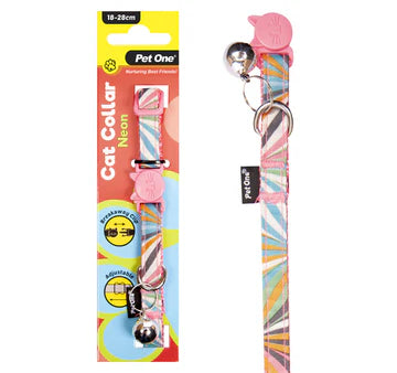 Pet One Cat Collar Neon, Cat collars, Collars for cats, Pet One cat collars, Neon cat collars, Pet Essentials Warehouse