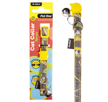 Pet One Cat Collar Neon, Cat collars, Collars for cats, Pet One cat collars, Neon cat collars, Pet Essentials Warehouse