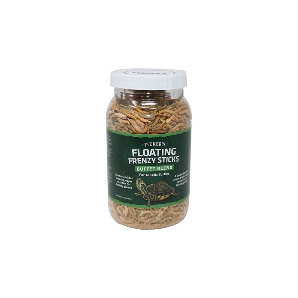 Flukers Floating Frenzy Buffet, Turtle sticks, Flukers, Pet Essentials Warehouse