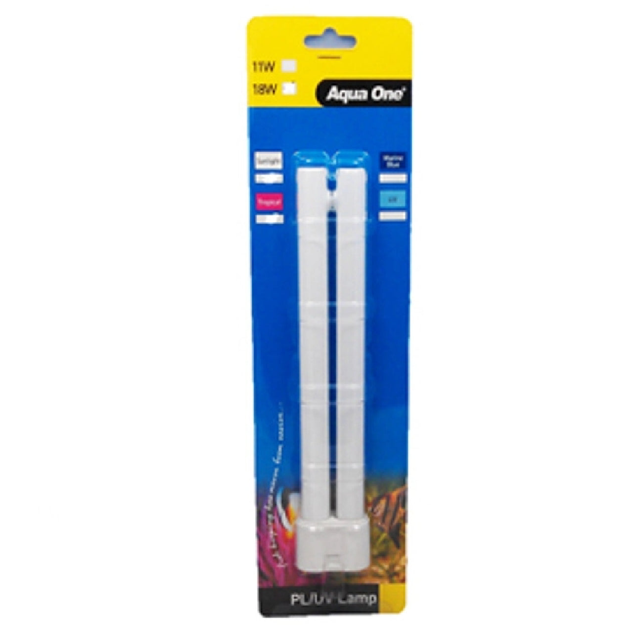 Aqua One PL-18w Mix Sunlight & Marine Blue Bulb