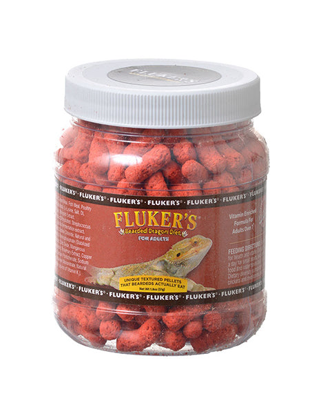 Flukers Bearded diet Adult, Reptile food, Flunkers, Pet Essentials Warehouse