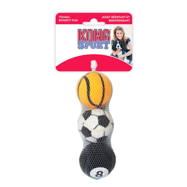 Kong Sport Balls medium Assorted Dog Toy, kong sponge ball soccer, pet essentials warehouse, pet direct