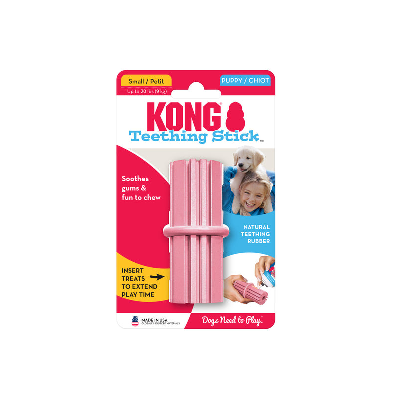 Kong Puppy Teething Stick Small Pink, pet essentials warehouse, 