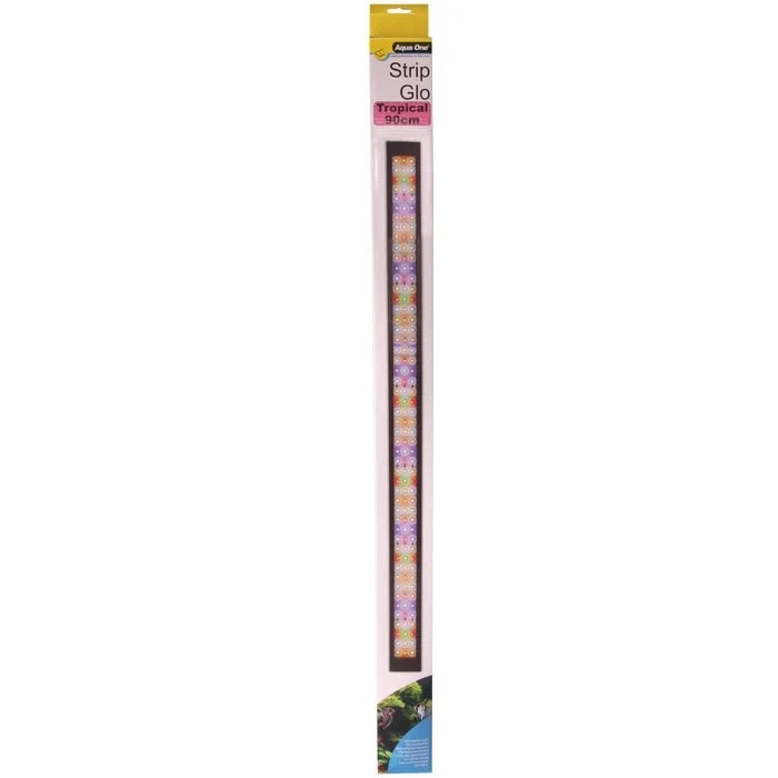 Aqua One LED Reflector StripGlo Tropical, Tropical Light, Tropical LED for fidh tanks, Stripglo, Aqua One, Pet Essentials Warehouse
