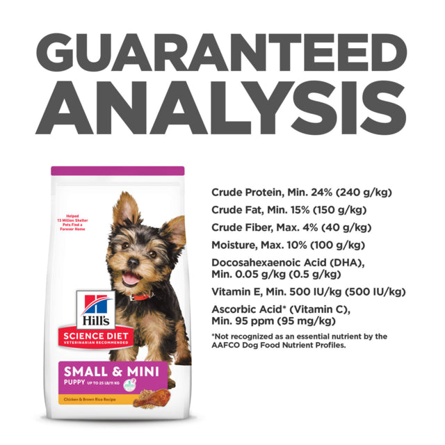Hills Canine Puppy Small Paws Dog Food