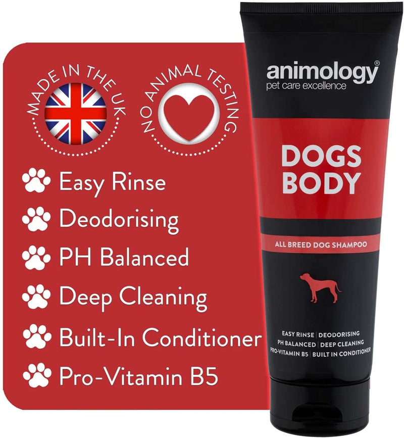 Animology Dogs Body Shampoo poster, Animology Made in the UK, Pet Essentials warehouse