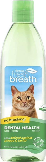 TropiClean Fresh Breath Dental Solution for Cats