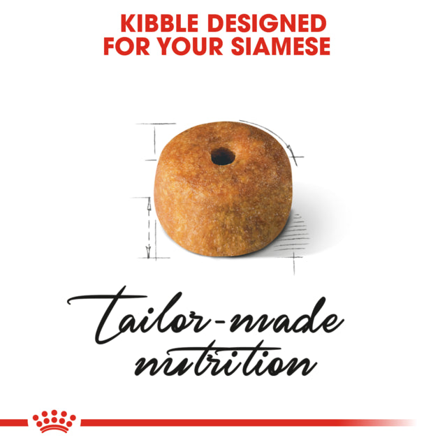 Royal Canin Siamese Adult Dry Cat Food, Siamese food for cats, Food for Siamese cats, Tailor made kibble, Royal Canin Cat food, Pet Essentials Warehouse