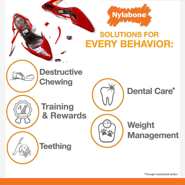 Nylabone Power Chew Pretzel Chew Toy, Teething toy, Behavior solution for chewing dog, Pet Essentials Warehouse