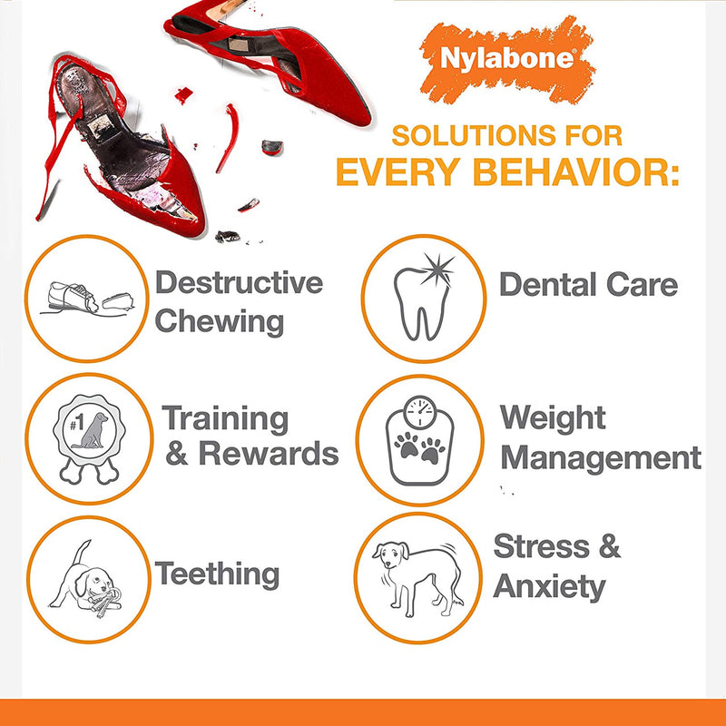 nylabone solutions for every behaviour poster, pet essentials warehouse