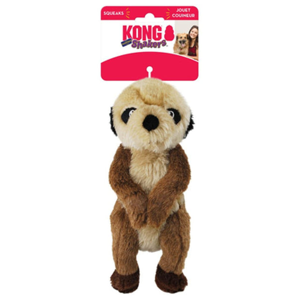 Kong Shakers Passports Meerkat Dog Toy, Kong plush dog toys, pet essentials warehouse
