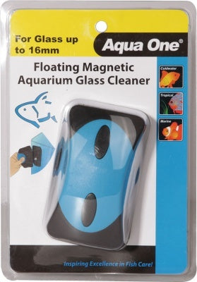 Aqua One Floating Magnet Cleaner XL, Glass Cleaner, Pet Essentials Warehouse