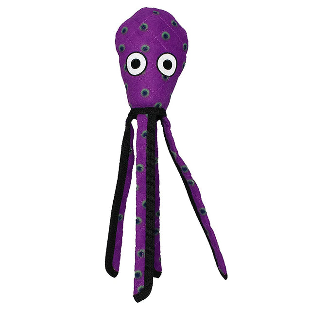 Tuffy Sea Creatures Squid purple, tuffy dog toys, pet essentials warehouse