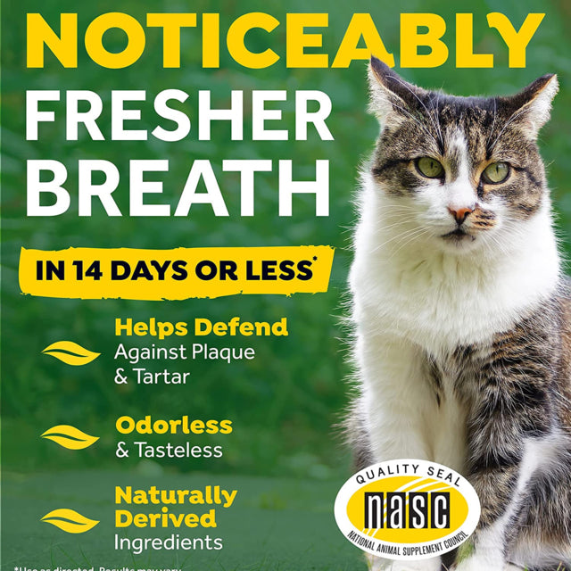 TropiClean Fresh Breath Dental Solution for Cats
