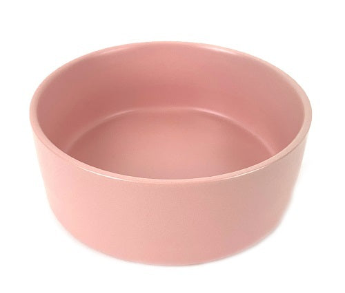 Cattitude Ceramic Cat Bowl Zen Pink 400ml, pet essentials warehouse, pet city, ceramic cat bowl