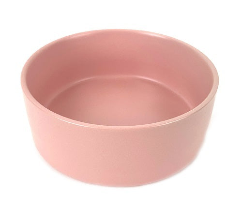 Cattitude Ceramic Cat Bowl Zen Pink 400ml, pet essentials warehouse, pet city, ceramic cat bowl