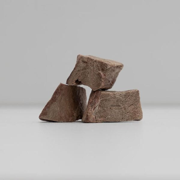 NRG Freeze Dried Bites NZ Grass-Fed Beef Heart, Cat and dog Treats, Newzealand made pet treats, Pet Essentials Warehouse, Size