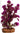 Aqua One Plastic Plant Purple Hottonia With Gravel Base, Aqua One,  Plastic Plants,  Pet Essentials Warehouse.