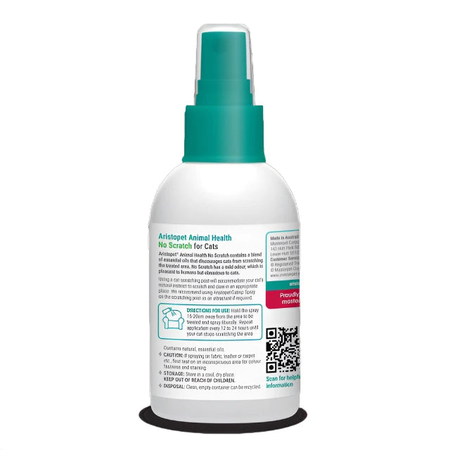 Aristopet No Scratch Cat Spray, No Scratch spray for cats, Helps stop scratching on carpets, Pet Essentials Warehouse