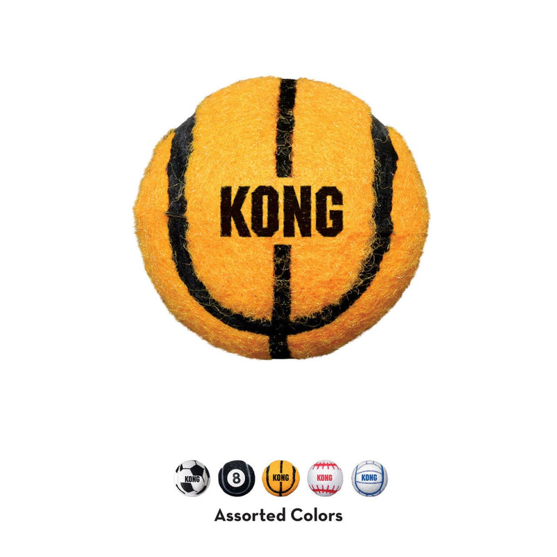 Kong Sport Balls Assorted Dog Toy, kong sponge dog balls, pet essentials warehouse