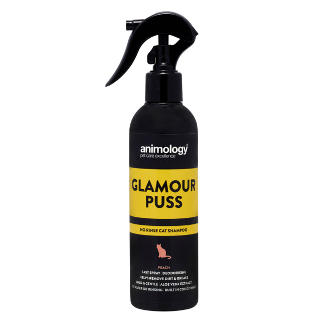 Animology Glamour Puss No Rinse Cat Shampoo, No rinse shampoo, Pet Essentials Warehouse