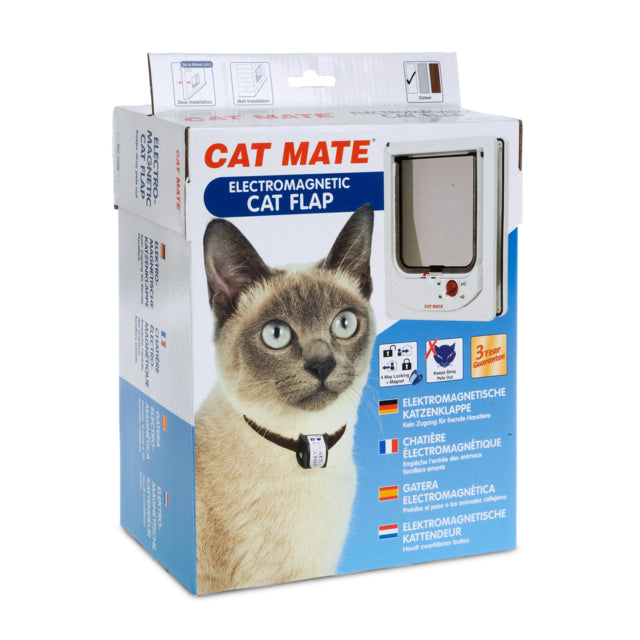 Closer Pets Electromagnetic Wood Fitting Cat Door, Cat doors, door for cats, Pet Essentials Warehouse
