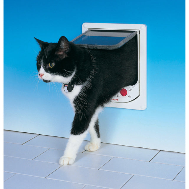 Closer Pets Electromagnetic Wood Fitting Cat Door, doors for cats, Pet Essentials Warehouse
