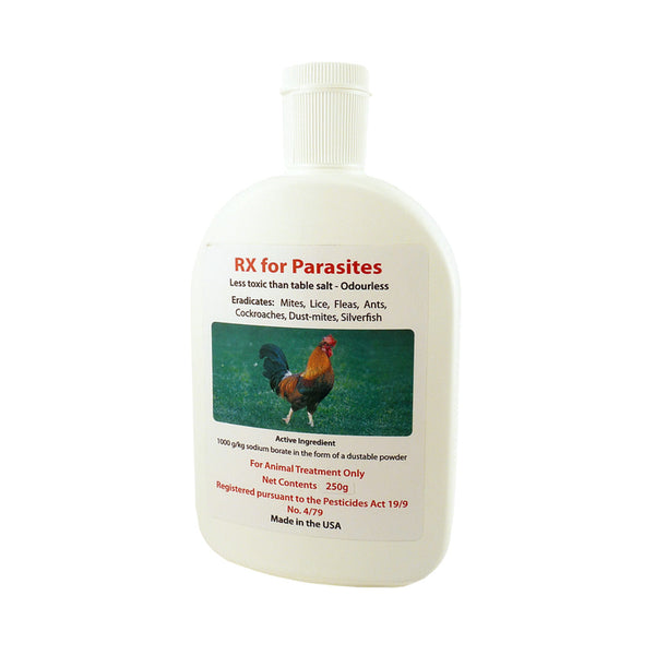 RX for Parasites, Parasite protection, Flea and lice protection, ants and cockroaches protection, Less toxic, Pet Essentials Warehouse