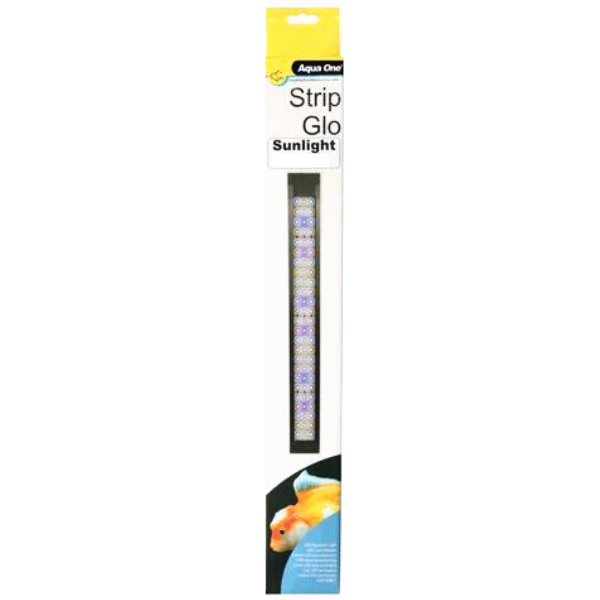 Aqua One LED Reflector StripGlo Sunlight, Sunlight light for fish tanks, Strip Glo, Fish Tank light, LED Light for fish tanks, Pet Essentials Warehouse