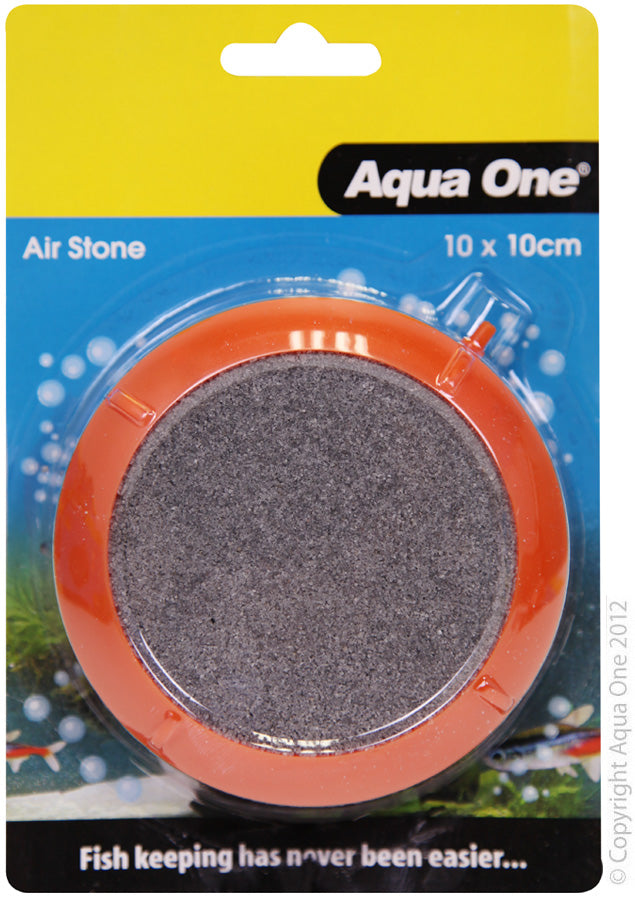 Aqua One Air Stone Encased Air Disc 10cm Medium, Pet Essentials Warehouse