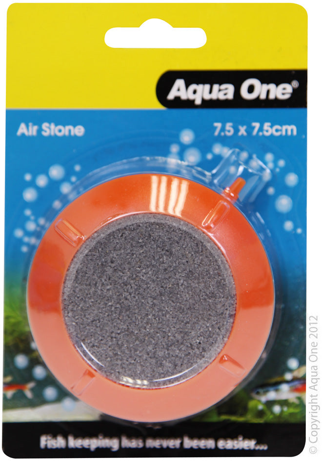Aqua One Air Stone Encased Air Disc Small 7.5cm, Pet Essentials Warehouse
