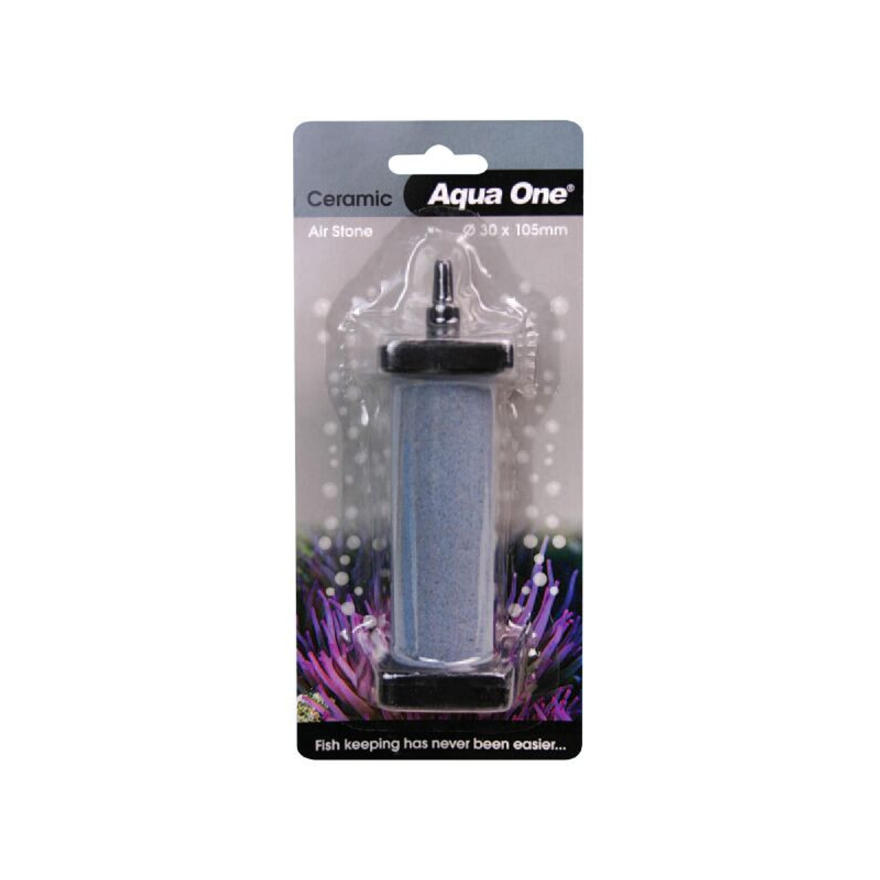 Aqua One Airstone Ceramic 100x30mm, pet Essentials Warehouse, aquarium air pump stone
