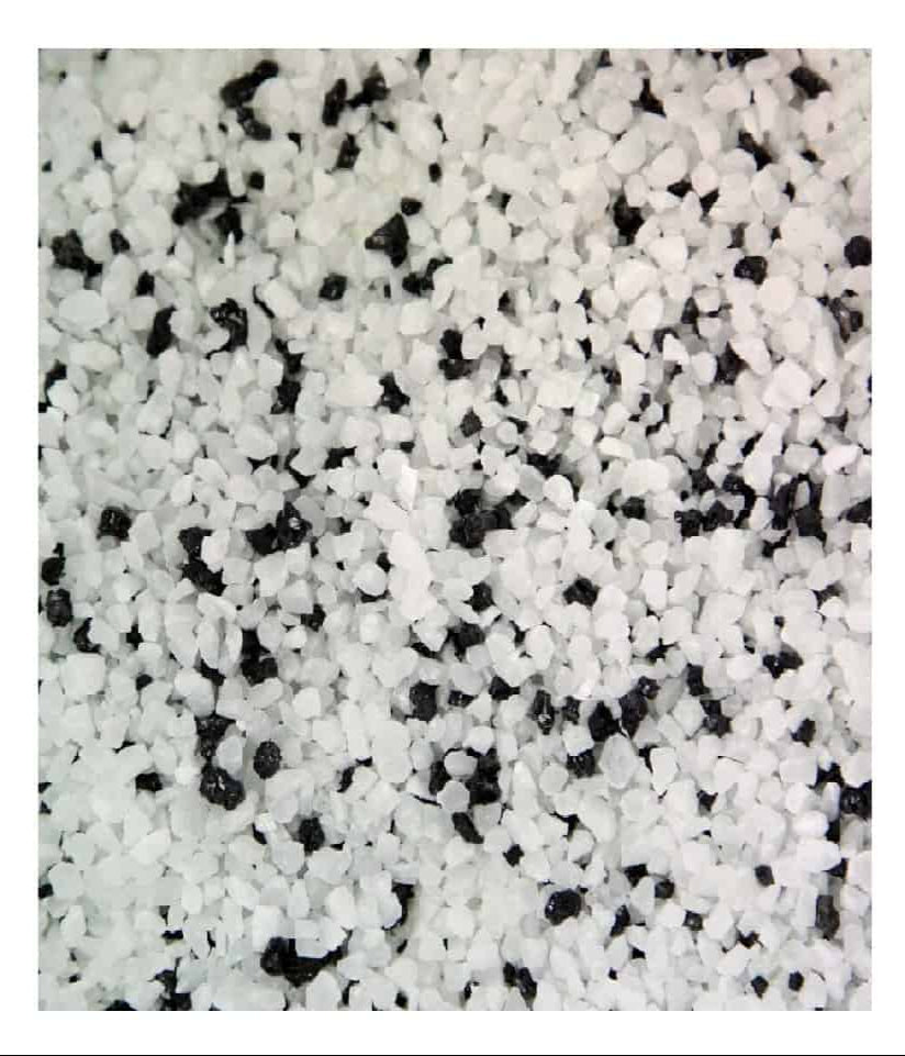 Aqua One Gravel Natural Nano Cookies And Cream Sand, Black & White Sand, Pet Essentials Warehouse
