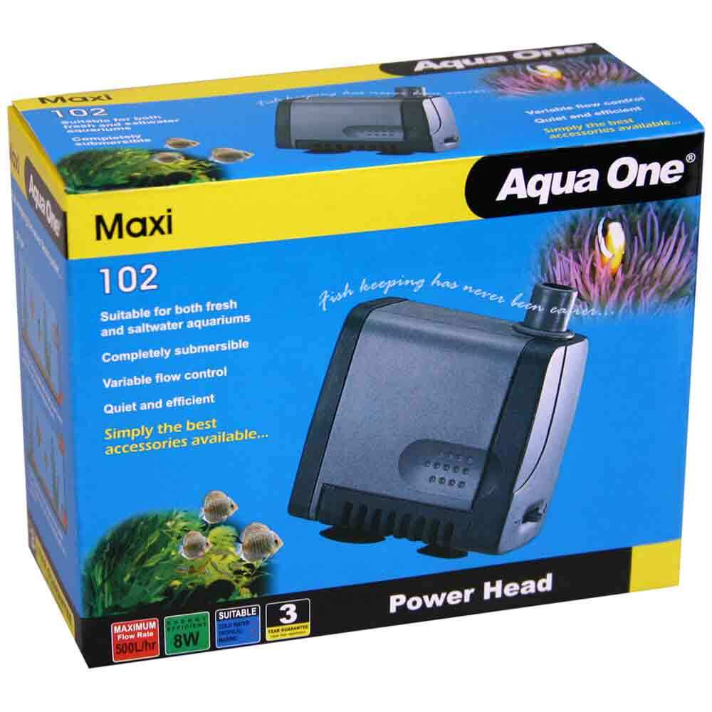 Aqua One Maxi Powerhead Water Pump 102 model, pet essentials warehouse
