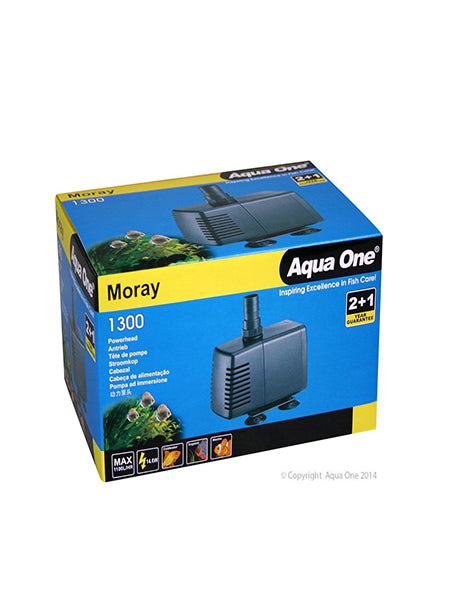 Aqua One Moray Submersible Pump 1300, Pet Essentials Warehouse, Pet City