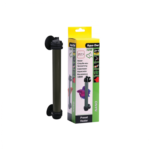 Aqua One Nano Betta Preset Aquarium Heater 10w, Betta tank heater, pet essentials warehouse, pet city
