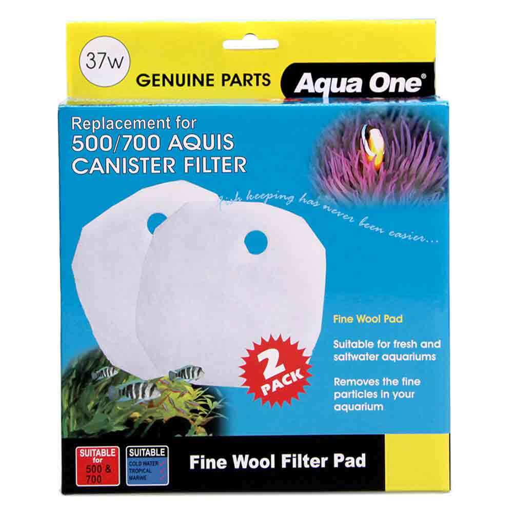 Aqua One Wool Pad White Aquis 500 / 700, Aqua one wool pad for Aquis, Aqua one filters, Pet Essentials Warehouse