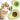 Avocado Mint Ball Cat Toy Cat Licking Catnip Ball
