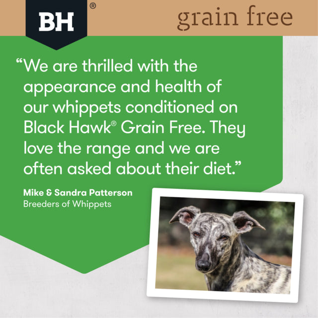 Black Hawk Grain Free Adult Chicken Dry Dog Food, Success story from feeding Black Hawk, Pet Essentials Warehouse